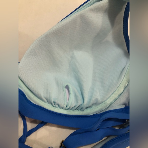 Time & Tru NWT underwire twist front top with adjustable straps & tie back, XL - Picture 11 of 11